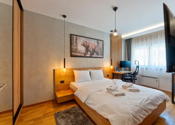 Lazy Bear Moderan Na Planini Appartement Zlatibor