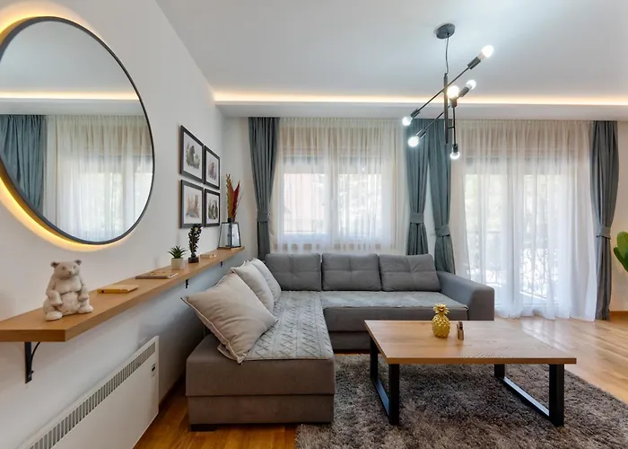 Lazy Bear Moderan Na Planini Zlatibor